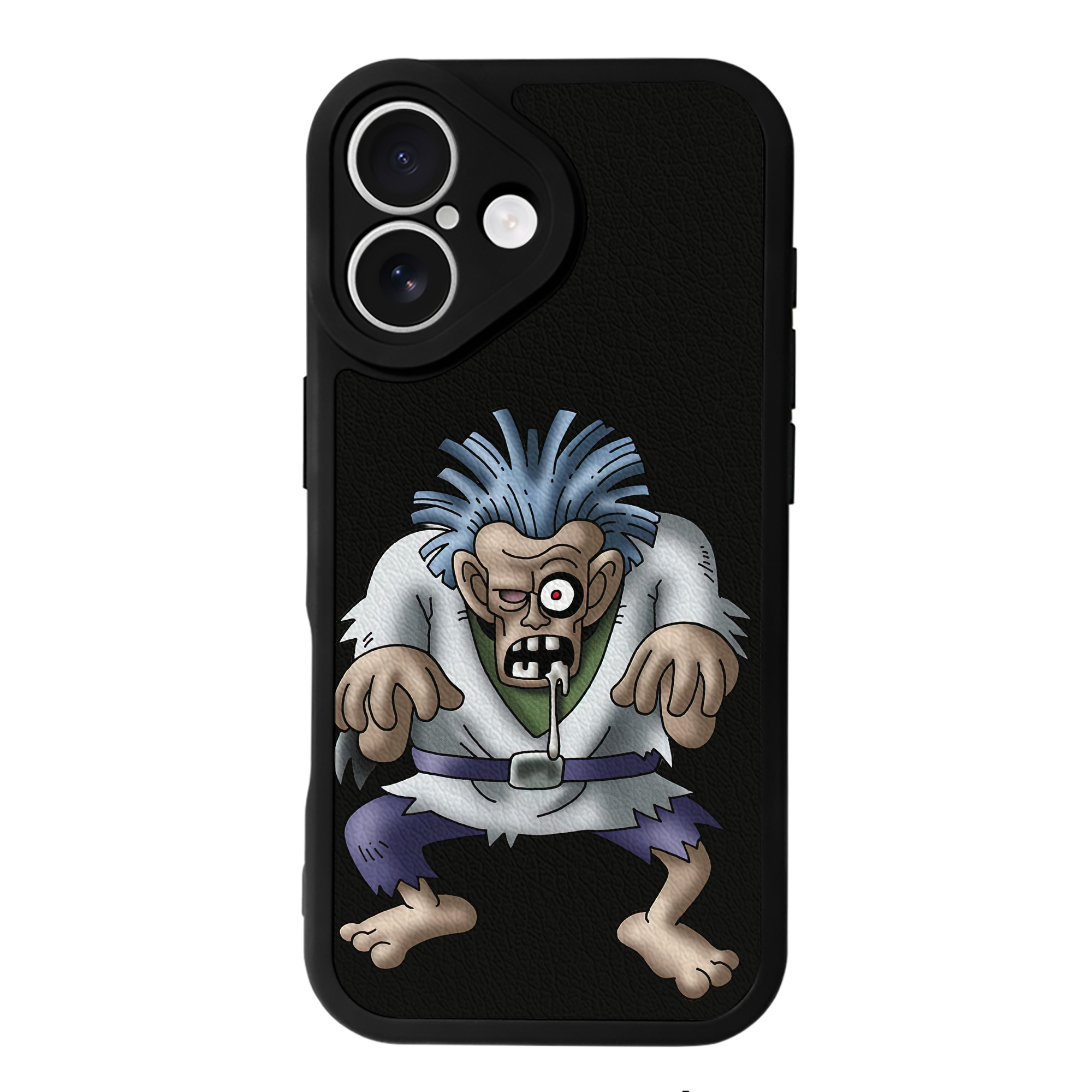 （画像用） ドラゴンクエスト Doragon Kuesuto Dragon Quest 【iPhone 16シリーズ対応】シリコンスマホケース（レザー調） 材質：シリコン